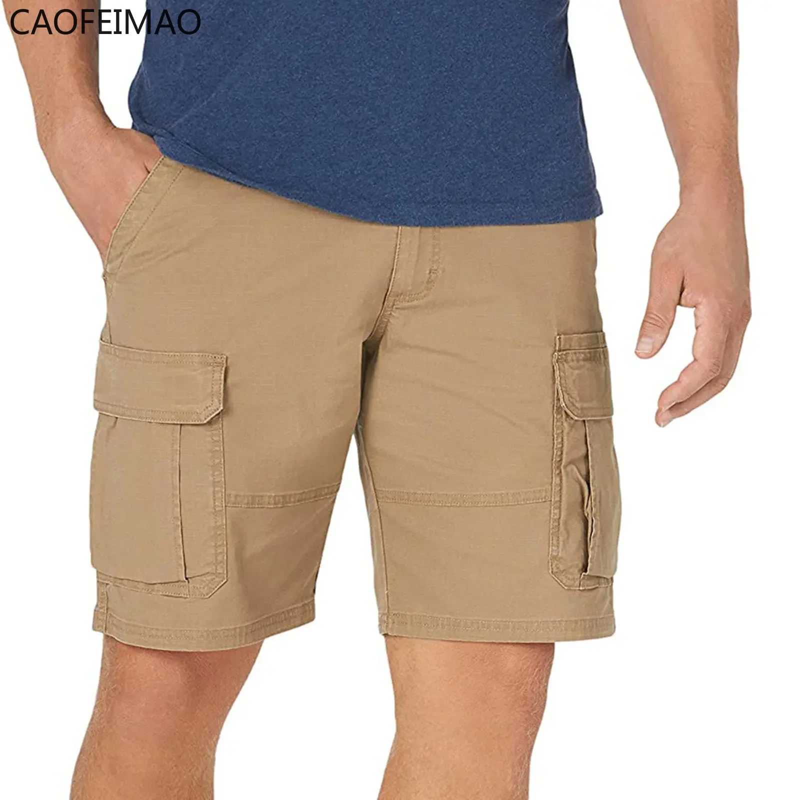 

Men's Casual Cargo Shorts Loose Pockets Hiking Outdoor Exercise Shorts Large Size