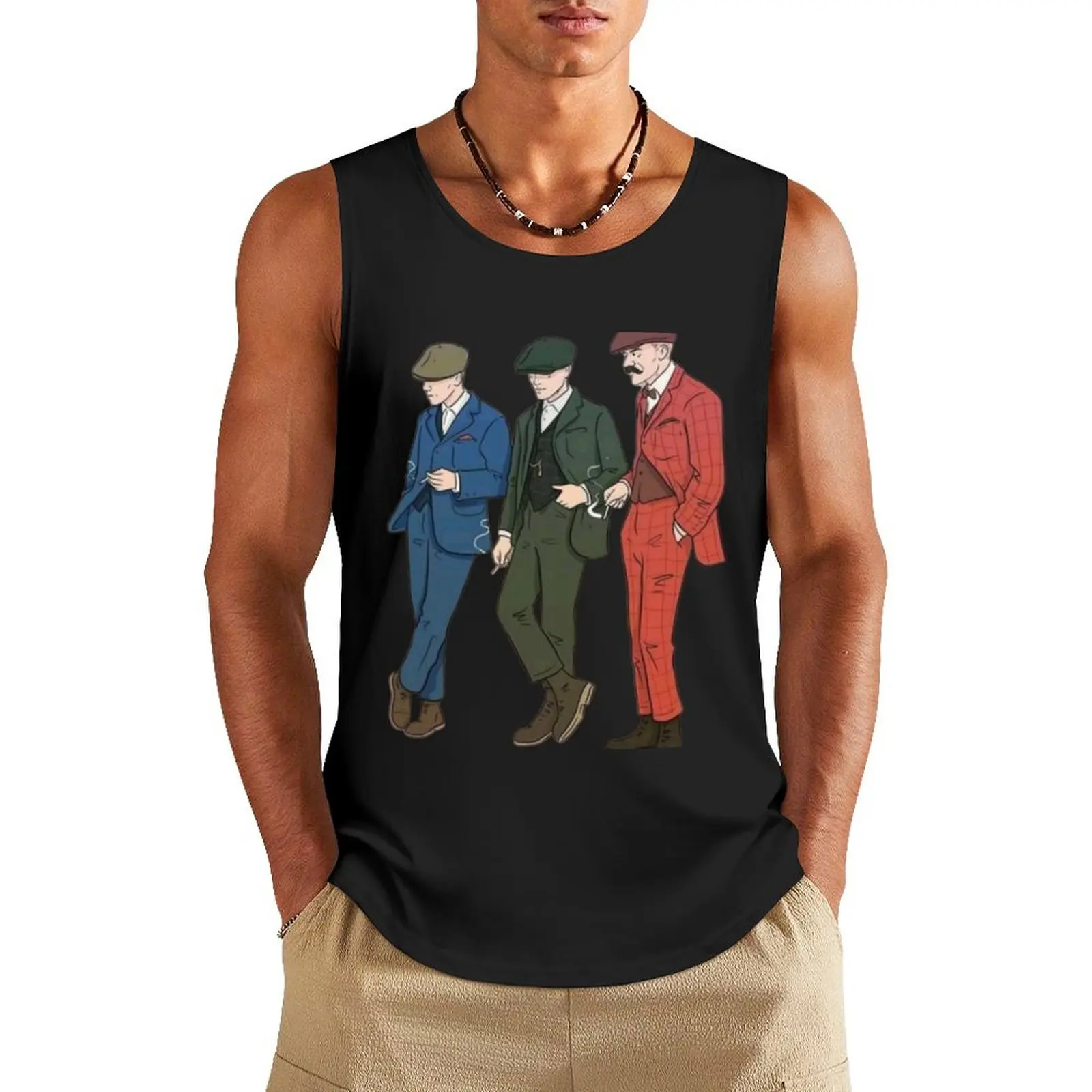 

Peaky blinders Tank Top T-shirt Men's gym gym clothes for man