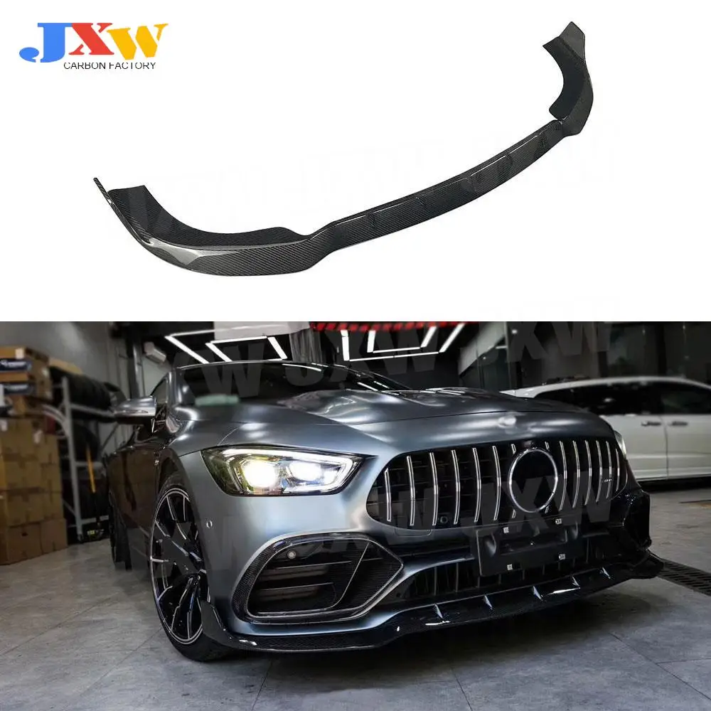 

For Mercedes Benz AMG GT43 GT50 GT53 2019 2020 Carbon Fiber / FRP Front Bumper Lip Chin Shovel Spoiler Cars Accessories