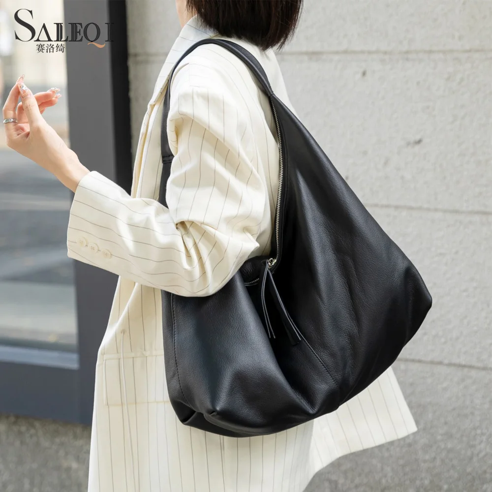 

Women's Shoulder Bags Handbags Leather Bags Zipper Closure Large Capacity Underarm Shoulder Bags Fashion Stylev