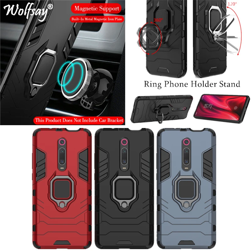 For Xiaomi Mi 9T Case Armor Magnetic Suction Stand Shockproof Full Edge Cover For Xiaomi Mi 9T Cover Xiaomi Mi9T Mi 9T Pro Case