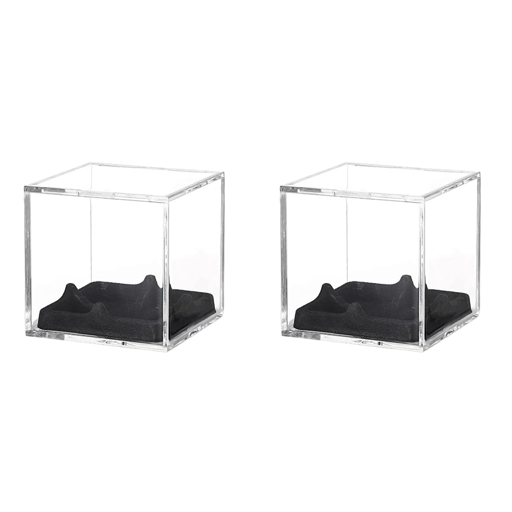 XSXS-2X Baseball Display Case UV Protected Acrylic Baseball Display Cases Display Cases For Any Baseball