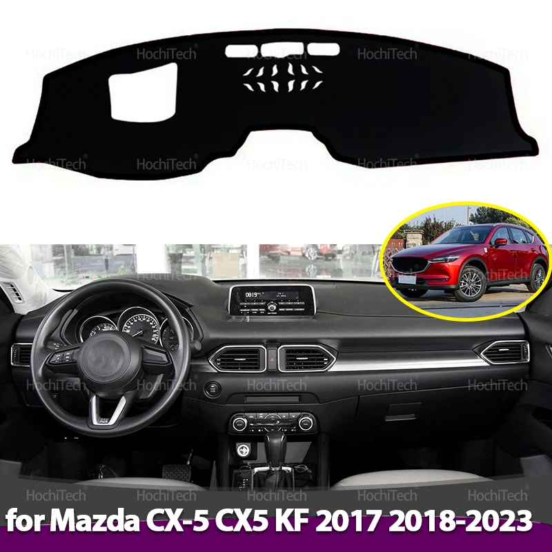 

Anti-Slip Dashboard Cover Protective Pad Car Accessories Sunshade Carpet for Mazda CX-5 CX5 KF 2017 2018-2023