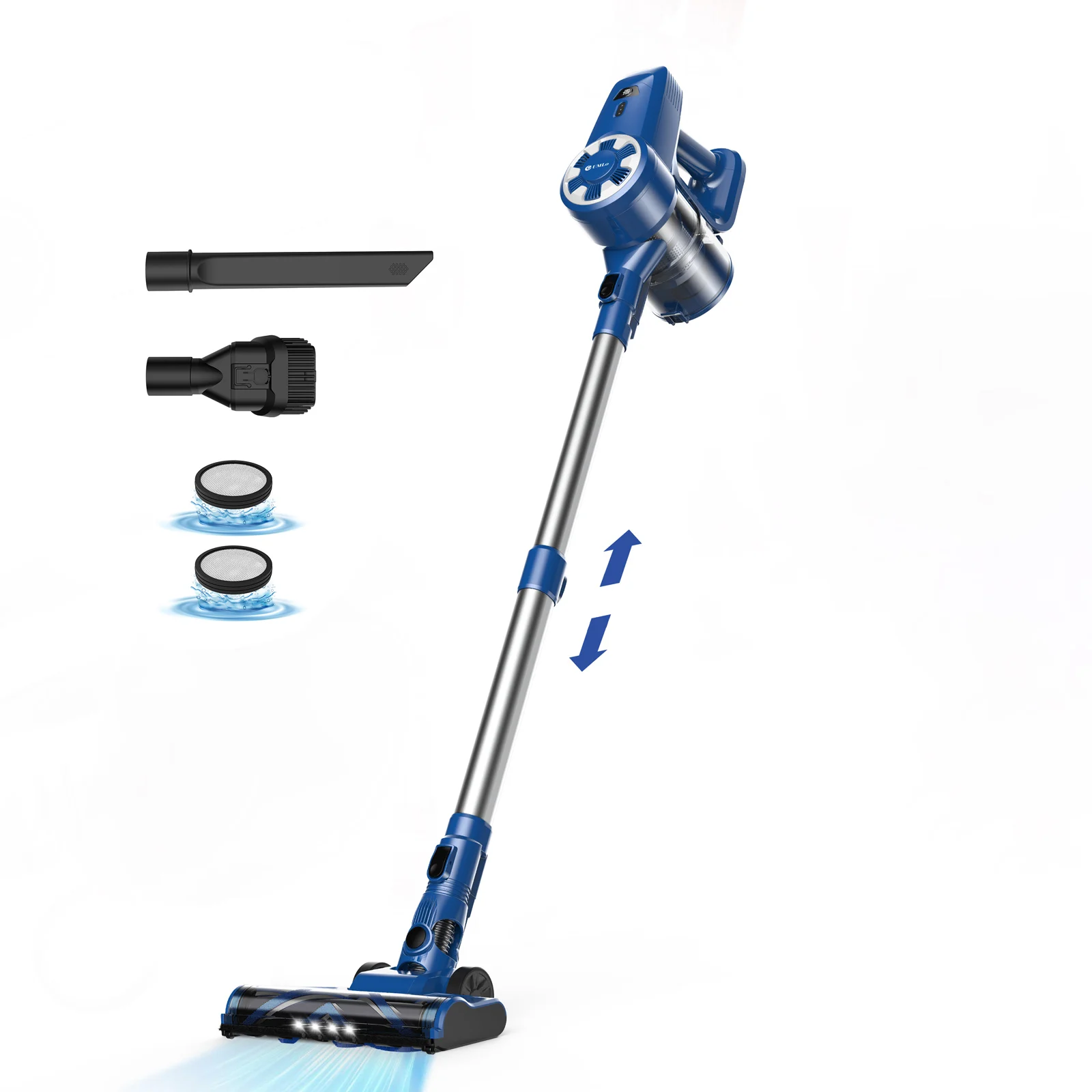 UMLo N3S Cordless Vacuum Cleaner: Powerful Suction, Long-Lasting Performance & Lightweight Design for Effortless Cleaning