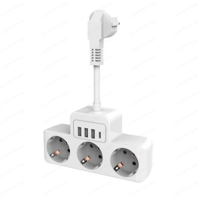 new European Standard Power Strip Expansion Compact One Turn Multi-belt Switch USB Short Line Plug-in Board