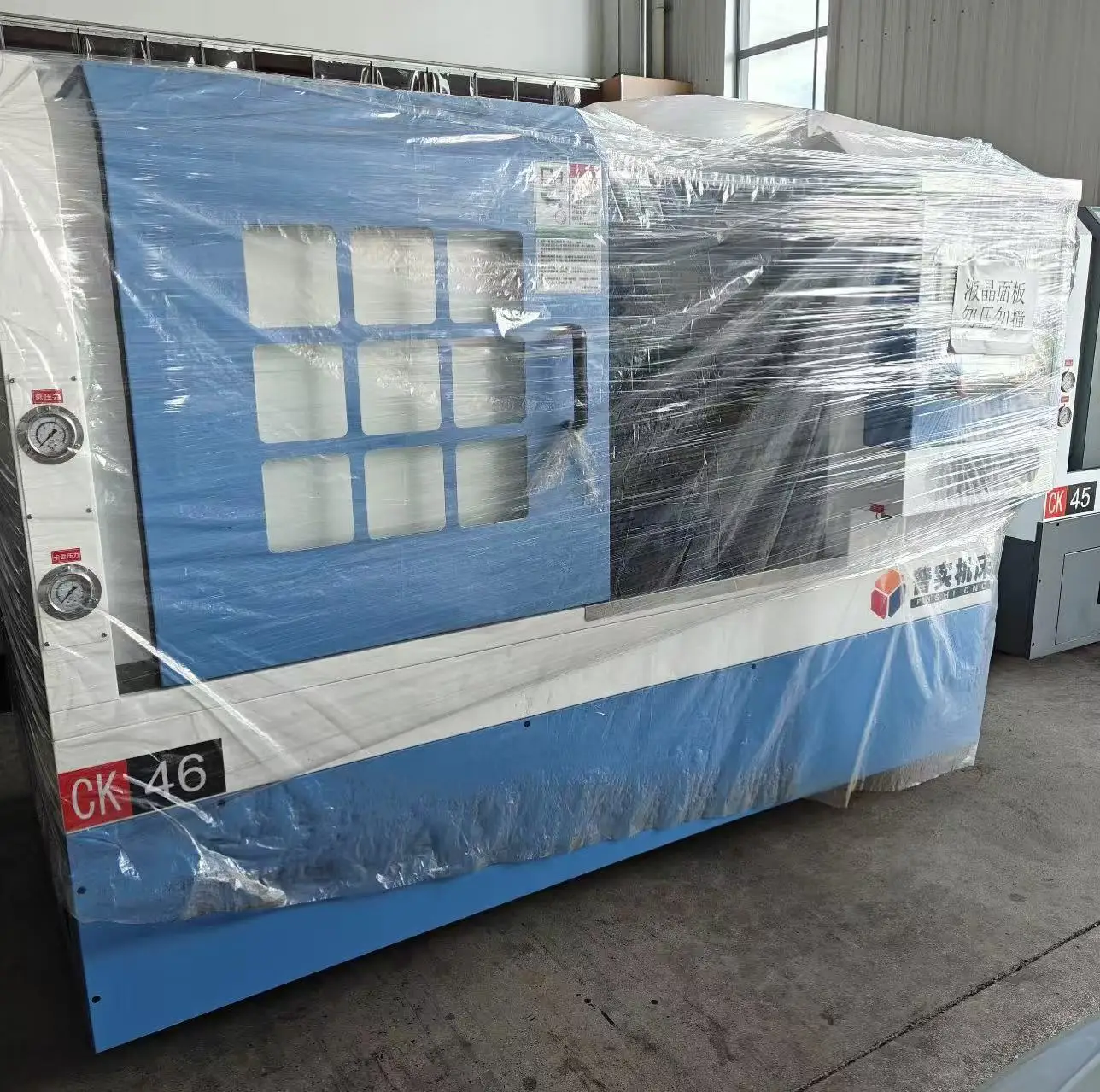 Fully Automatic Hydraulic CK46 Cnc Turning Center Machine Metal Precision Inclined Bed Micro Turret Machining Cnc Lathe