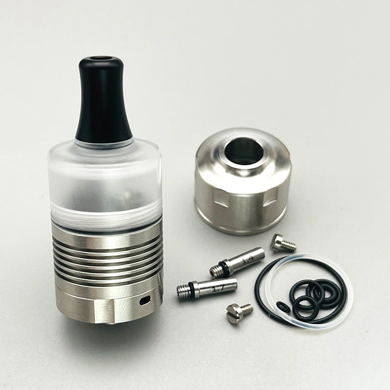 YFTK Caiman V5 RDA Atomizer 316SS 22mm z 1.2mm 1.4mm 1.7mm pojedyncza cewka powietrza dopływ powietrza zbiornik do e-papierosa do ponownego