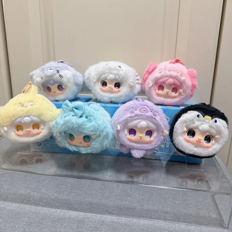 

Yooki V6 Ocean Baby mini Plush Series Blind Box Cute Doll Anime Action Figure Bag Pendant Mystery Box Surprise Gift Girls Toy