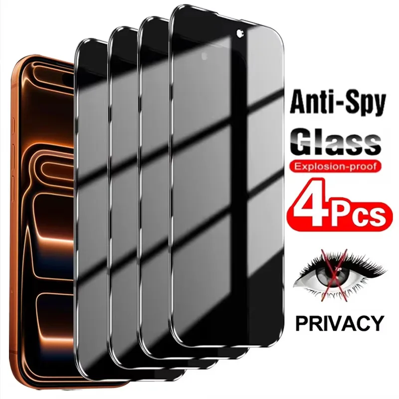 Privacy Tempered Glass For Samsung A56 5G A55 A54 A36 A17 A35 A25 A53 A16 A26 A15 S25 Ultra S24 FE S23 Anti-Spy Screen Protector