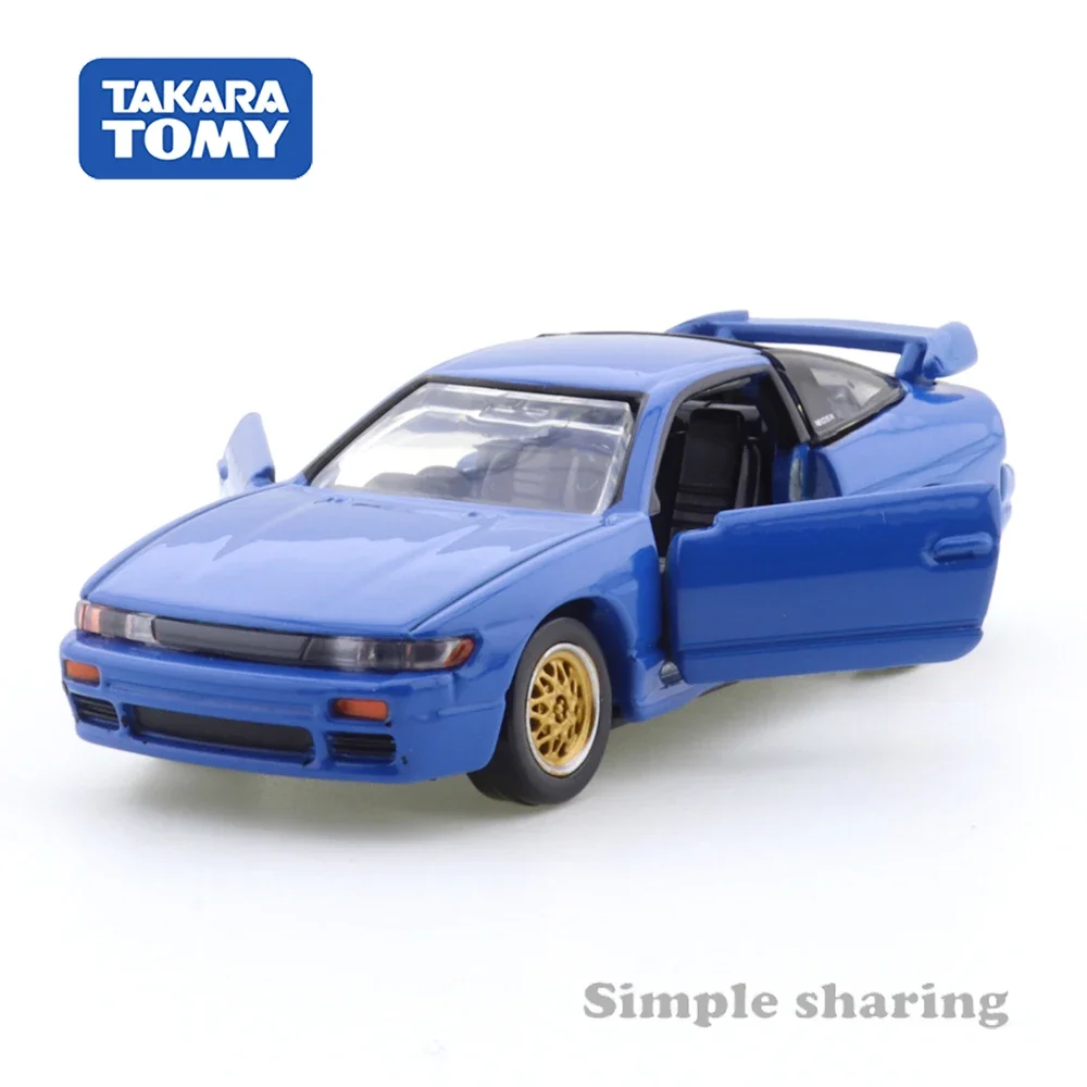 Takara Tomy Tomica Premium 39 Sileighty (RPS13 Kai) Initial D 1:62, modelo de coche, réplica de serie, regalos de Navidad para niños, juguetes para