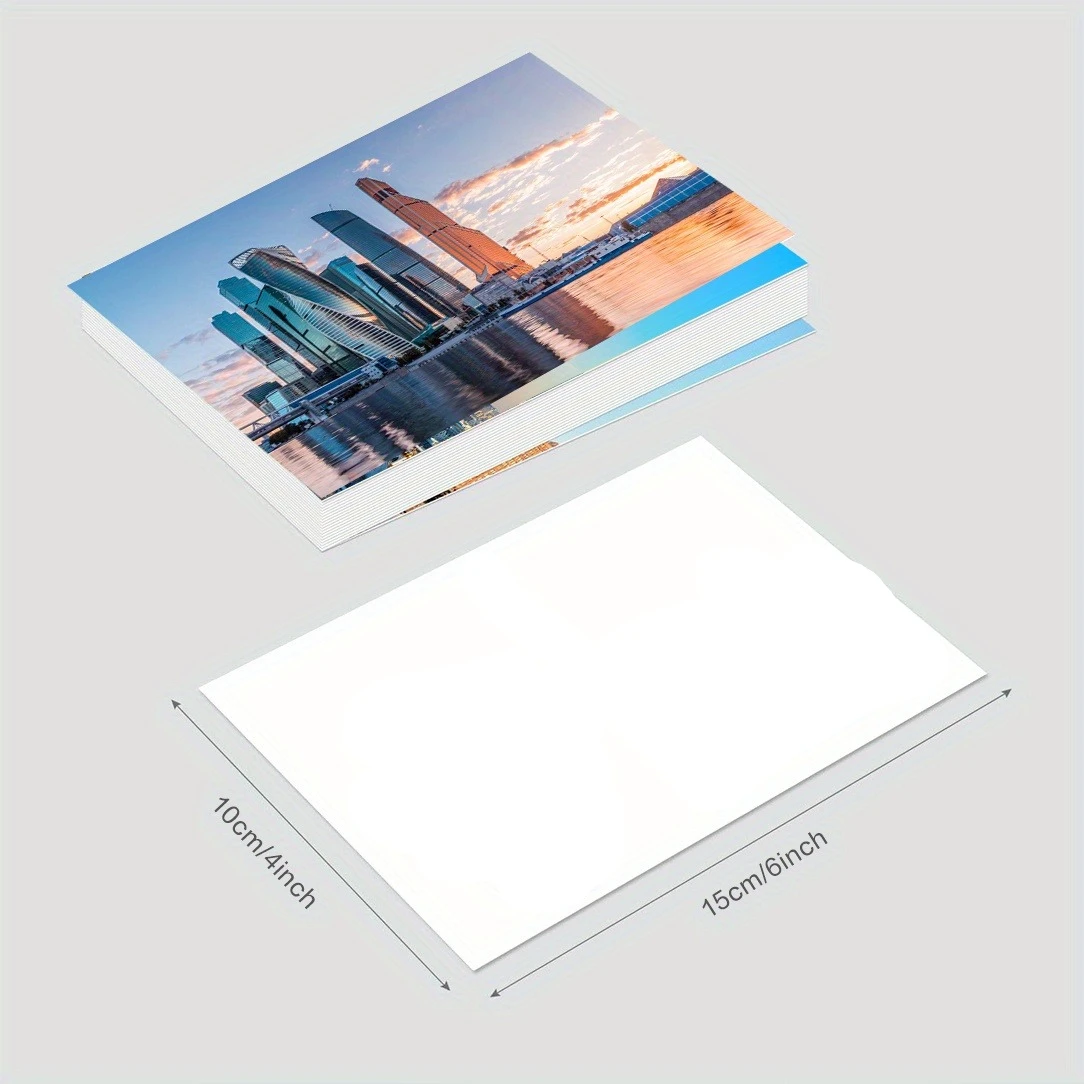 24pcs Russian City Scenery Themed Postcards, Winter Festival Patterns, and Historical Architecture Cards in Slavic Ethnic Style