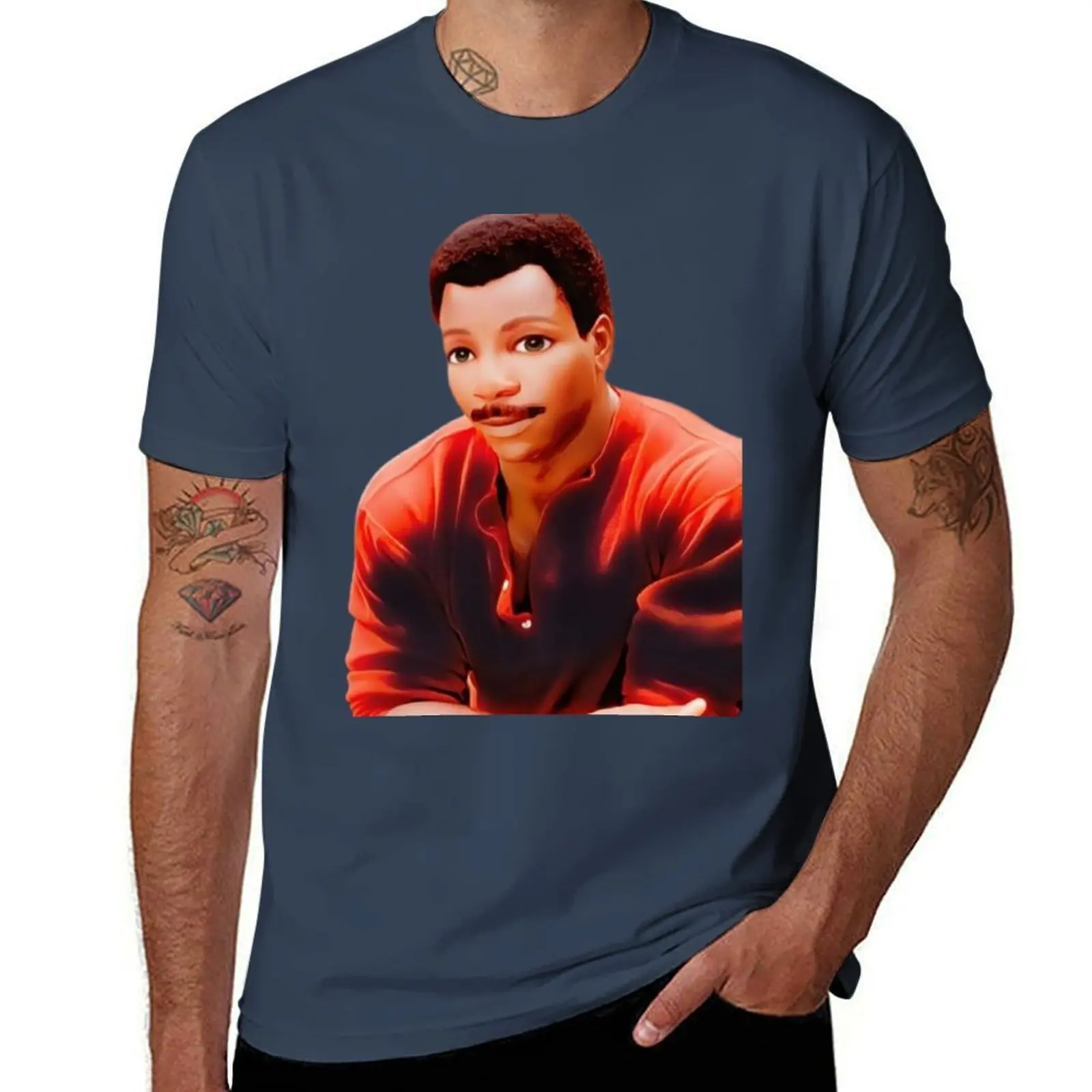

Weathers Cartoon Carl T-Shirt Standard Fit Solid Tee Shirt