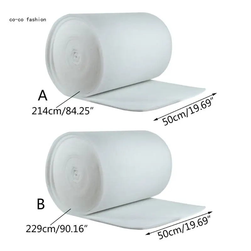 517B Air Conditioning Filter Fabric Roll Pre Filter Easy to Install & Remove Protects Your Air Conditioning from Damage