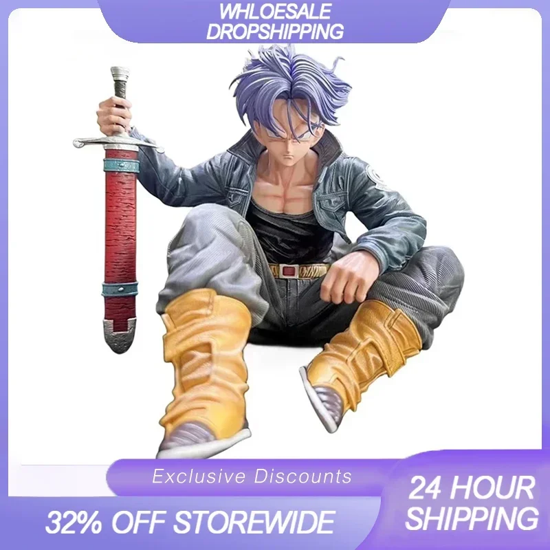 

Super Saiyan Trunks Dragon Ball Z Figure PVC Collectible Toys Gifts for Children's Kids Christmas Decor Display Model Figure