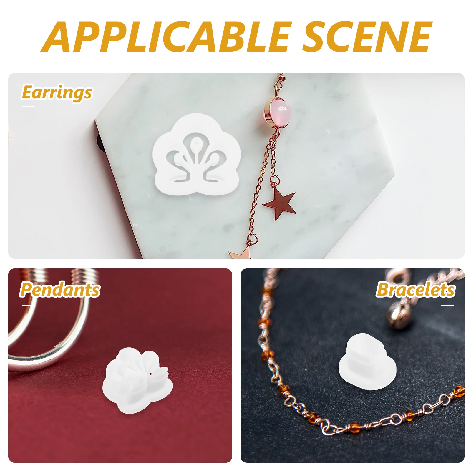 

2Pcs Vintage Style Clay Earring Mold Polymer Cutter DIY Jewelry Making Tool for Handmade Earrings Keychains Rings