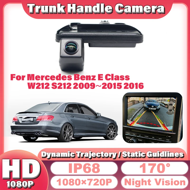 HD CCD 1080P 170° Rear View Camera For Mercedes Benz E Class W212 S212 C207 A207 2009-2017 E200 E220 E250 E300 E350 E400 E500