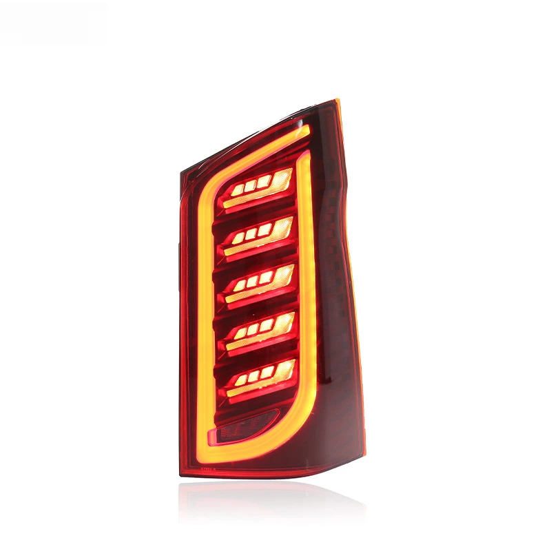 LED Tail Light Modification For Mercedes Benz Vito V Class 2016-2023 Running Lights And Flowing Lights Plug And Play Accessories