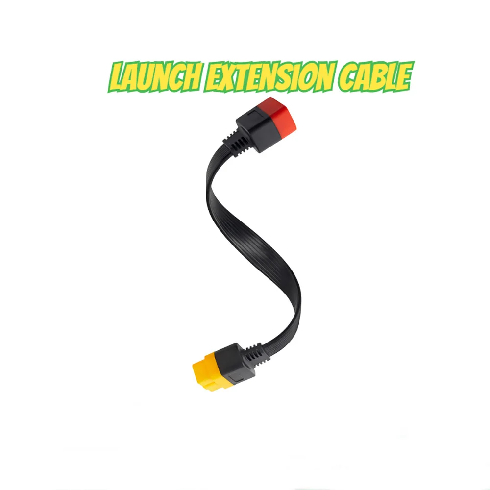 Launch Extension Cable 16 Pin Male To Female For Thinkdiag Easydiag BD2 Connector 16 Pin Diagnostic Tool ELM327 OBD2 Cable
