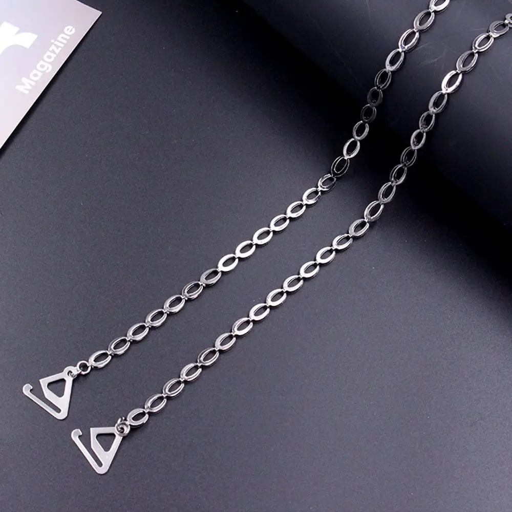 Anti-Skid Sexy Leaves Metal Chain Invisible Summer Brassiere Straps Women Bra Belt Pearl Shoulder Strap Bra Accessories