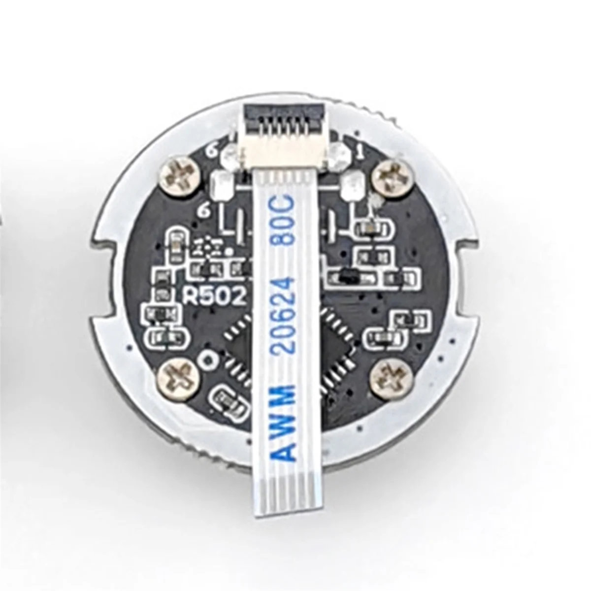 Y06A R502S Módulo de impressão digital Módulo capacitivo de impressão digital Sensor Scanner Módulo de reconhecimento de impressão digital com luz RGB