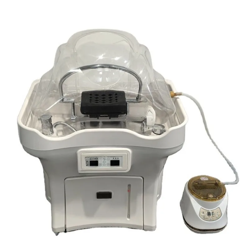 

Portable with Wheel Head Spa Waterfall Shampoo Bowl Basin for Salon and Spa