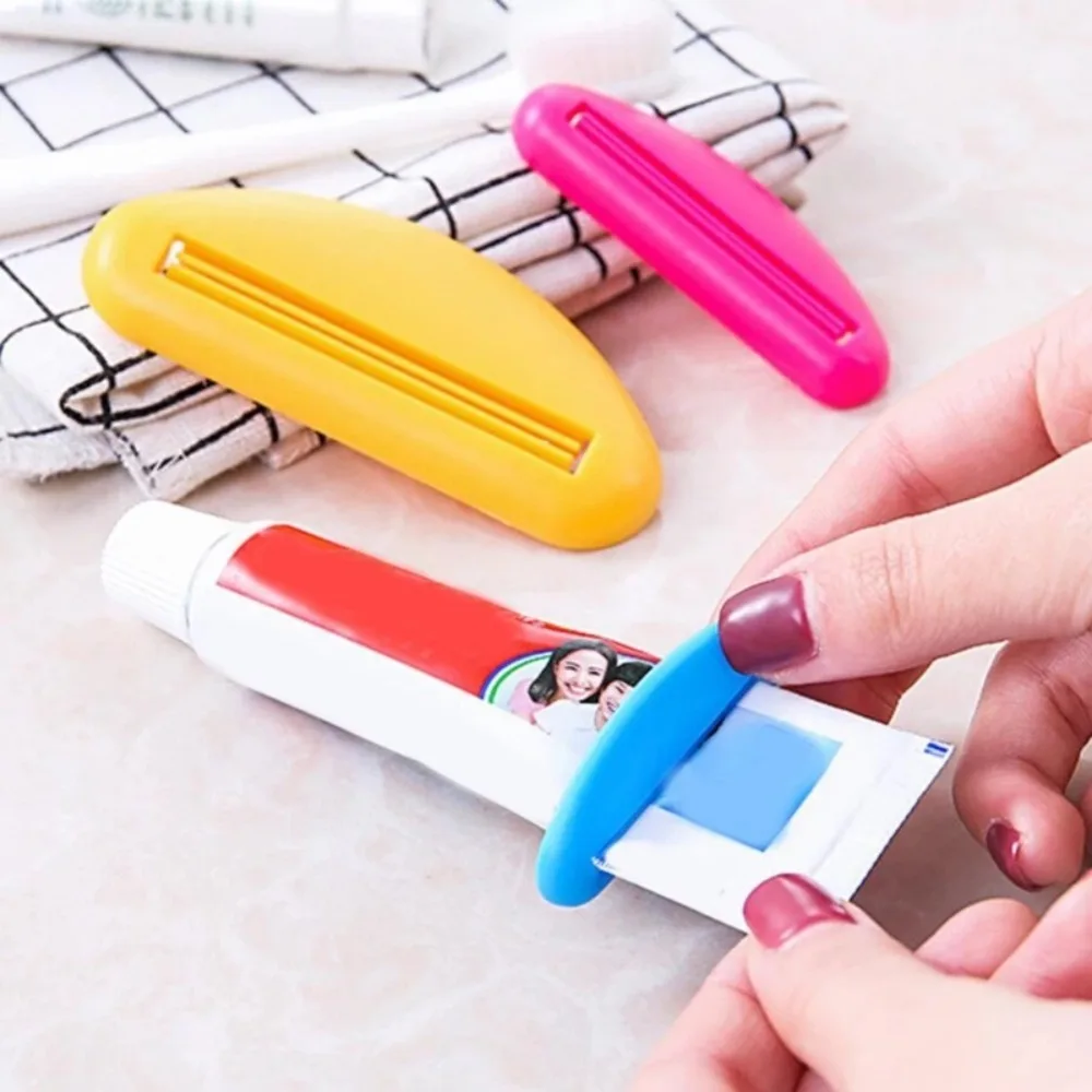 Toothpaste Squeezer Manual Oral Care Accessories Plastic Household Merchandise for Facial Cleanser Tube Cosmetic Extruder Clamps