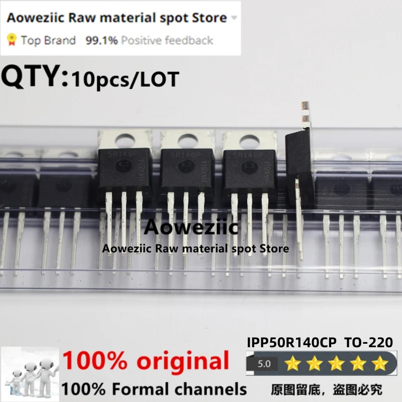 

Aoweziic 100% New Imported Original 5R140P IPP50R140CP TO-220 IPA50R140CP TO-220F IPW50R140CP TO-247CoolMOS Power Transistor