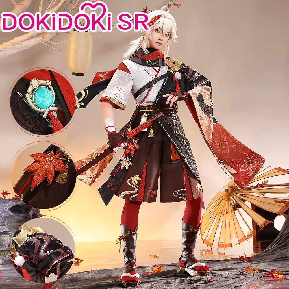 IN STOCK Kazuha Cosplay Game Genshin Impact Cosplay CostumeDokiDoki-SR Kazuha Game Genshin Impact Kazuha Costume Halloween