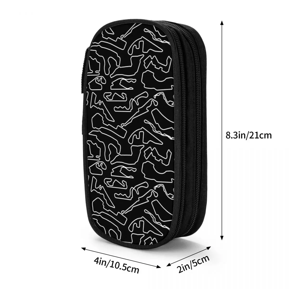 F1 2023 المسارات مقلمة تخزين كبير أكياس القلم صندوق القلم قلم رصاص الحقيبة للبنين بنات الطلاب القرطاسية مكتب المدرسة