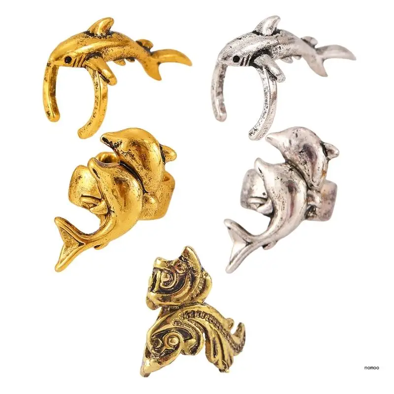 Eye Catching Shark Ear Cuff for Animal Lovers and Trend Setters Crafted