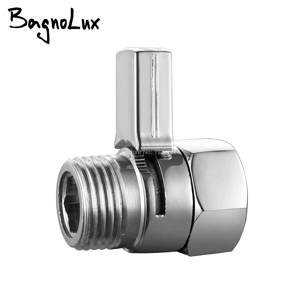 

Bagnolux High Quality Wholesale Promotion Water-Saver Flow Control and Shut OFF Valve Made Of Solid Brass For Hand Shower/Shower