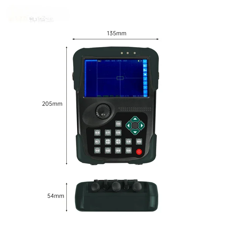 High Accuracy  Eddy Current Flaw Detector for Testing Equipment