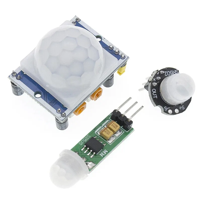 

1-10pcs HC-SR501 SR505 SR602 Adjust IR Pyroelectric Infrared PIR Motion Sensor Detector Module