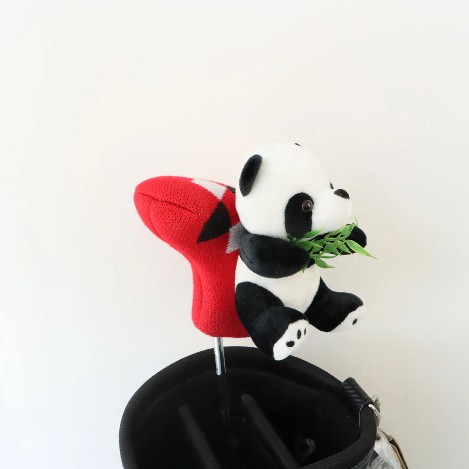 Cute Panda Golf Club Head Covers Plush Animal Protection Headcover for Driver/Fairway/Putter