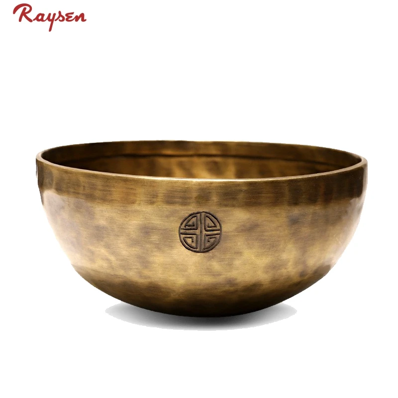 FSB-FM Handmade Tibetan Singing Bowl Tuning Chakra Tuning (random) With Free Accessories Mallet And Ring