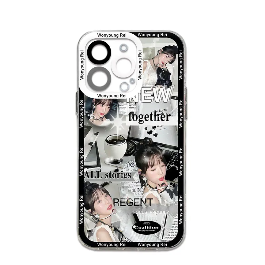 Ive Kpop Wonyoung Rei Case For Samsung A73 A72 A71 A53 A52 A51 A50 A42 A32 A30 A23 A22 A13 A12 A11 A35 A55 5G