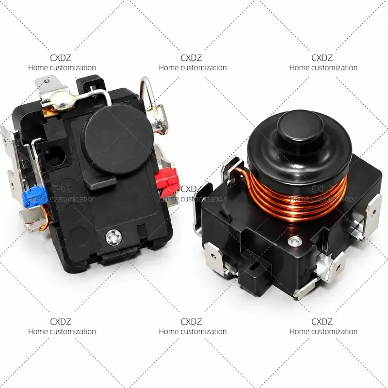 1pcs Heavy Hammer Current Starter for Refrigerator Freezer Compressor QL-6.0 4 Pin 5 Pin Replacement Part