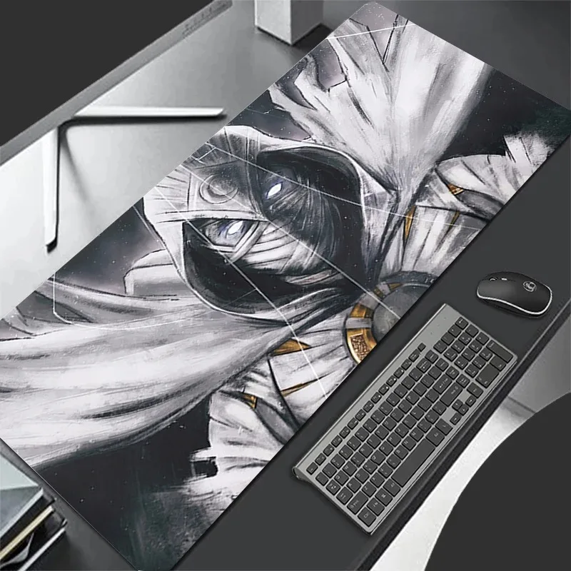 

Коврик для мыши XL Lockedge, большие игровые аксессуары, коврик для клавиатуры компьютерного геймера, коврик для мыши, настольный коврик для мыши Marvel Moon Knight, коврик для мыши в подарок