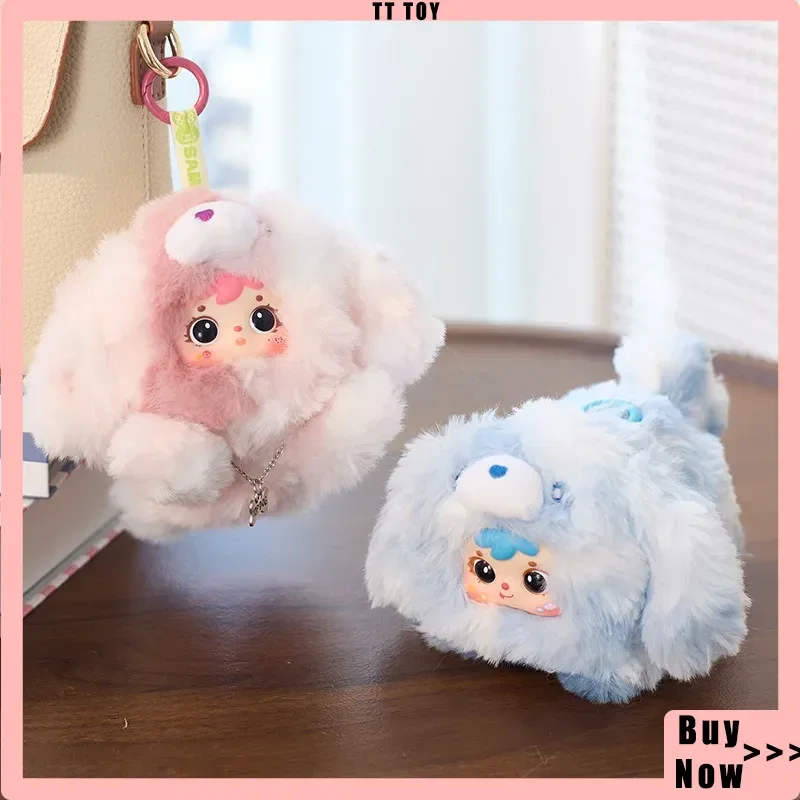 

Новинка 2025, серия «Семюэлный щенок, обидкая», виниловая плюшевая слепая коробка, милый плюшевый щенок, настольный орнамент, сумка, украшение, подвеска, игрушка в подарок