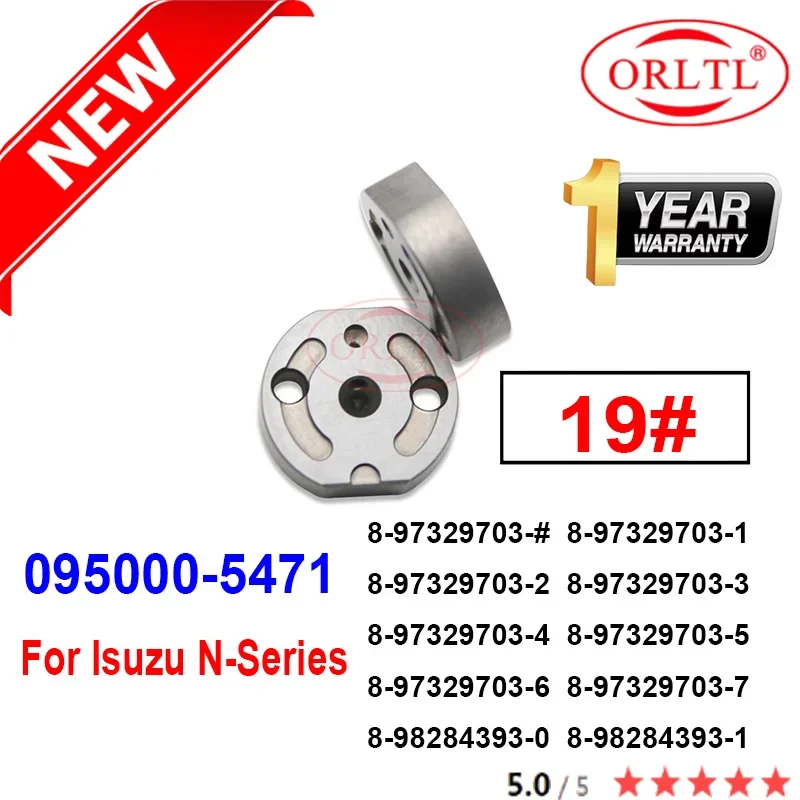 

095000-5470 Diesel Valve Orifice Plate 19# for ISUZU 4HJ1 8-97329703-6 8-97329703-7 8-98284393-0 8-98284393-1
