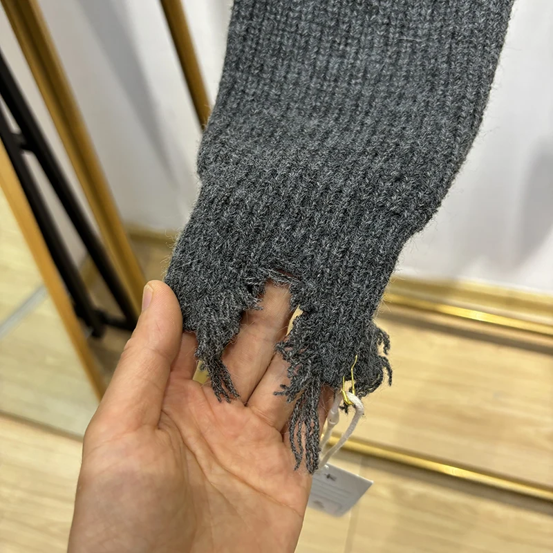 2025 جديد وصول المرأة الشتاء كسر تصميم قصير هوديي الثعلب الفراء سترة سميكة فضفاضة الفتاة مقنعين سترة معطف