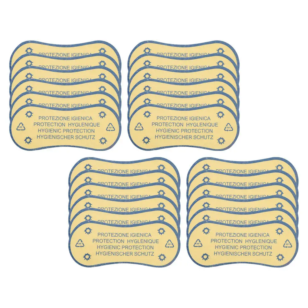 

70Pcs Swimwear Label Stickers Adhesive Protective Hygiene Liners for Swimwear Swimsuit Bikini Boutique Safety Supplies Small