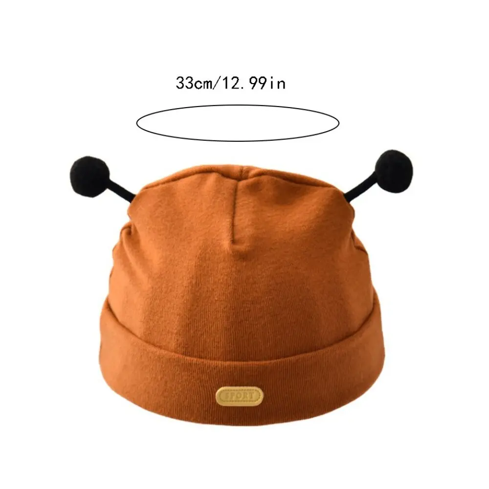 Gorros de muselina sin hueso de algodón, gorros bonitos para recién nacidos de 0 a 12 meses, gorro Fetal suave de Color sólido para bebé, Hospital