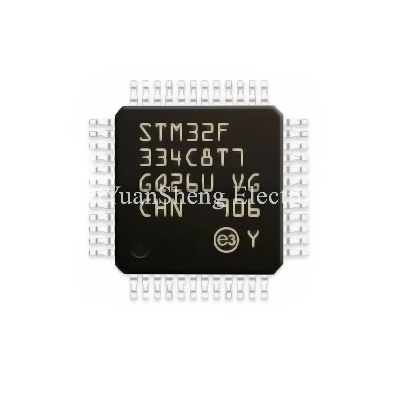 1PCS 32-bit STM32F334C8T6 LQFP48 STM32F334C8T7 STM32F334C6T6 STM32F334C MCU Electronic Components