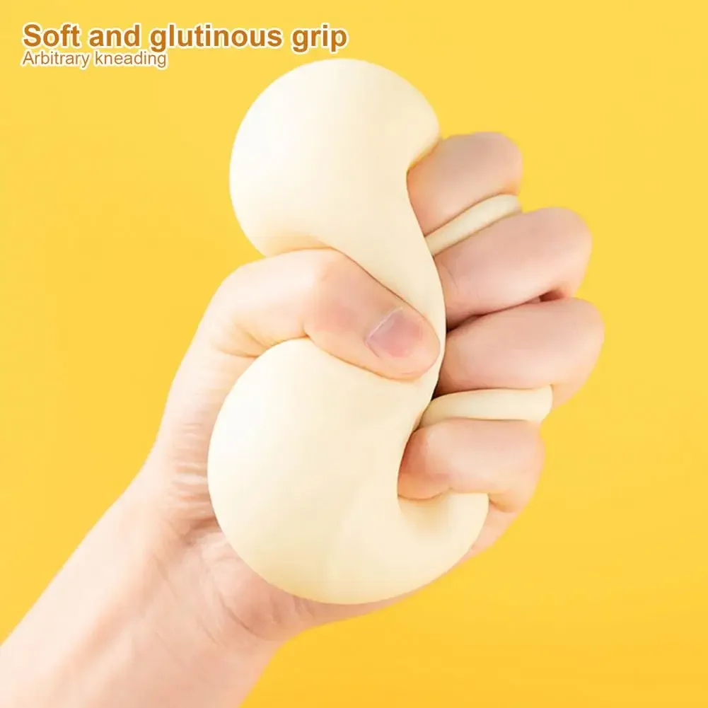 Buns Squeeze Slow Rising Stress Relief Squeeze Toys Simulation Steamed Buns Squeeze Toys Antistress Model Kid Gift