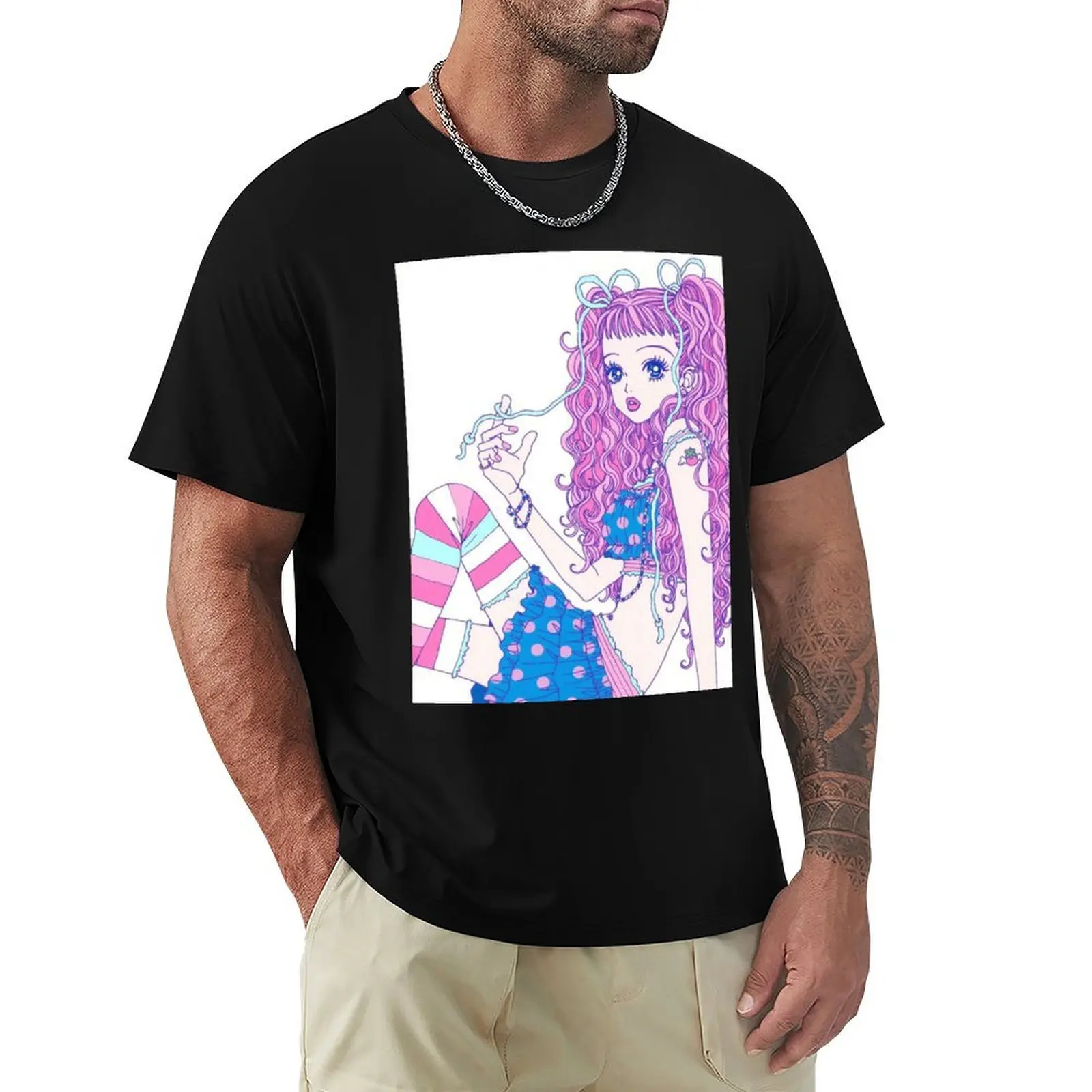 Camiseta Paradise Kiss Miwako Sakurada Spread, camiseta de manga corta para trabajo