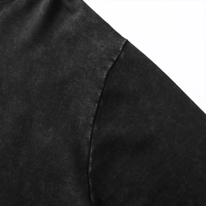 Damestrui met ronde hals, dikke en warme versie voor herfst en winter, letterprint, Europese straatstijl, losvallend ontwerp