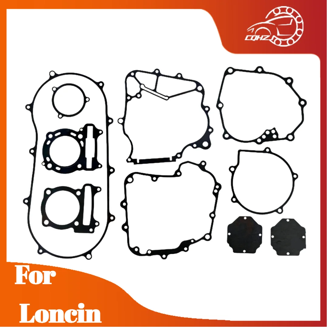 CQHZJ Motorcycle Engine Gasket Kit Cylinder Head Gasket For LONCIN VOGE 300 ATV Engine Accessories