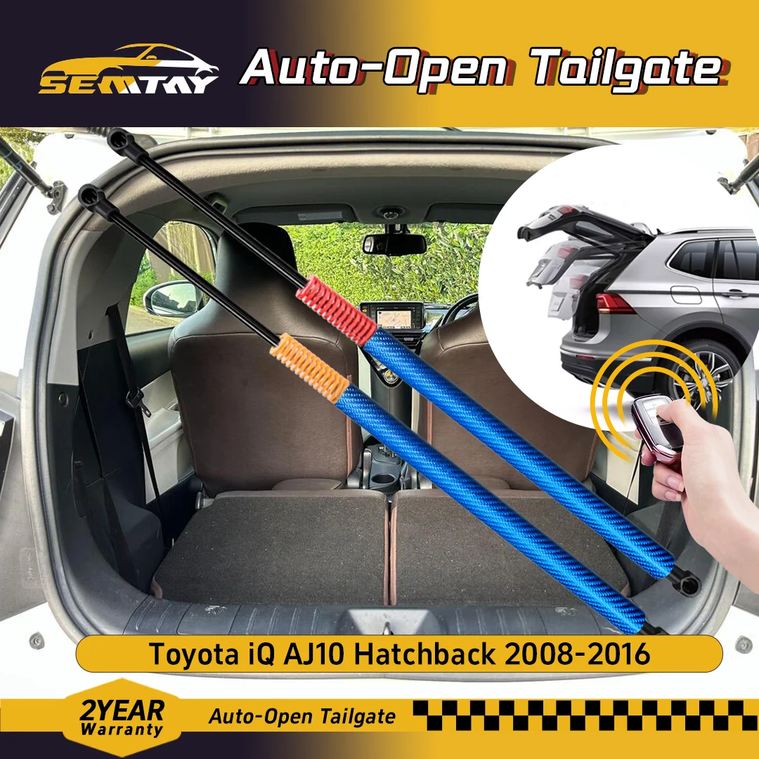 

SEMTAY Automatic Lifting Trunk Struts with Spring for Toyota iQ AJ10 Hatchback 2008-2016 Rear Tailgate Boot Lift Supports