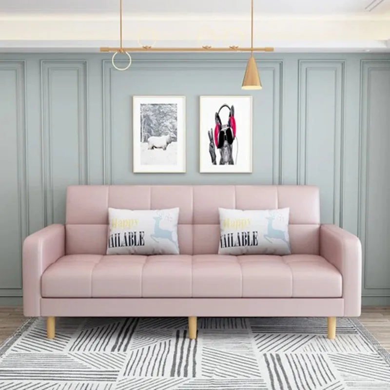 Minimalist Living Room Sofas Nordic Relaxing 2 Seater Relaxing Aesthetic Designer Couch Chairs Floor Canape Salon Room Decor image 5